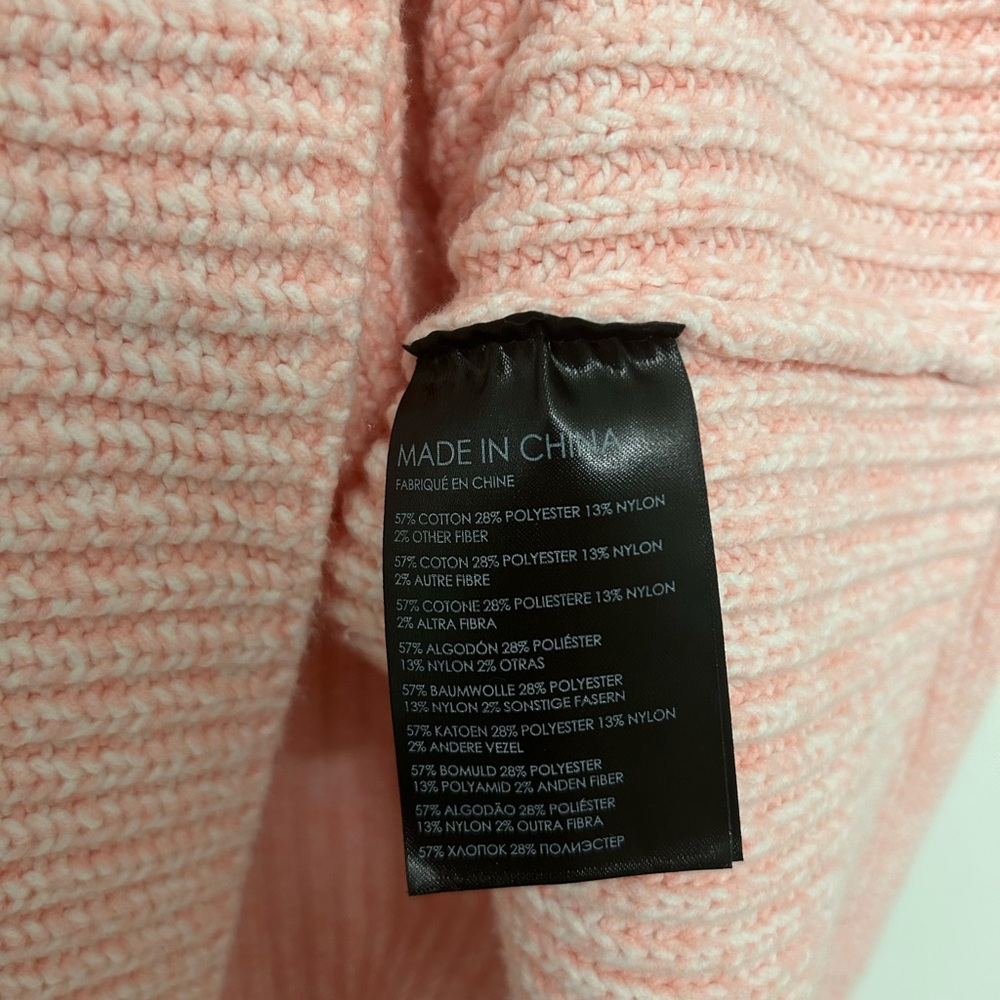 Club Monaco Cropped Knit Ribbed Sweater - Picture 6 of 7